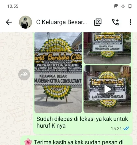 Pengiriman Papan Bunga Duka Universitas Multimedia Nusantara